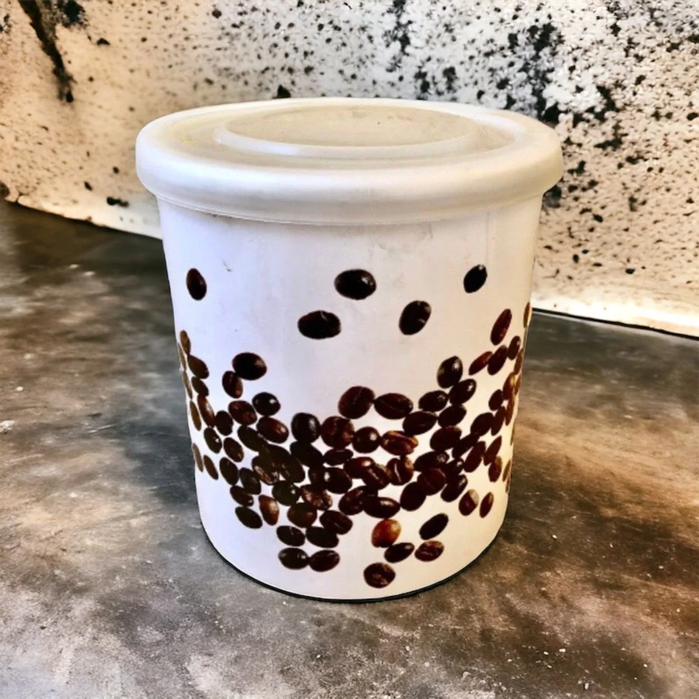 ASA TRATTORIA GERMANY Coffee Bean Canister Ceramic Container Storage With Lid